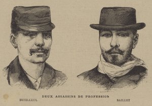 職業別の2人の殺人者 作： French School